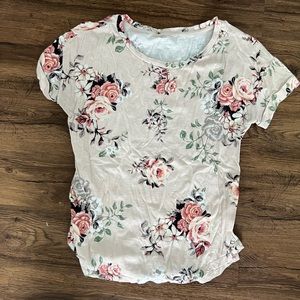 Floral tee